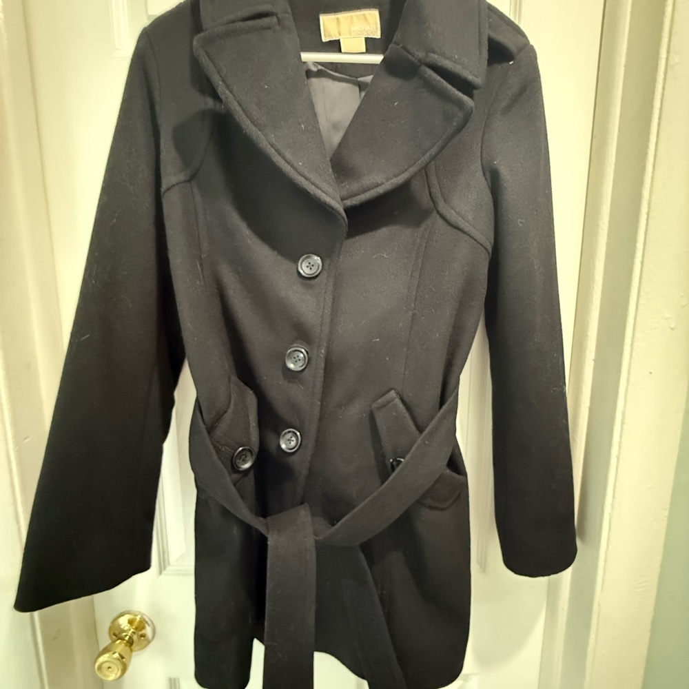🔥Michael Kors Black Trench Coat